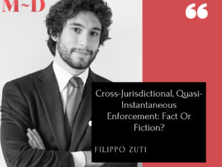 Filippo Zuti from MDisputes has published a new article on the Wolters Kluwer Arbitration Blog